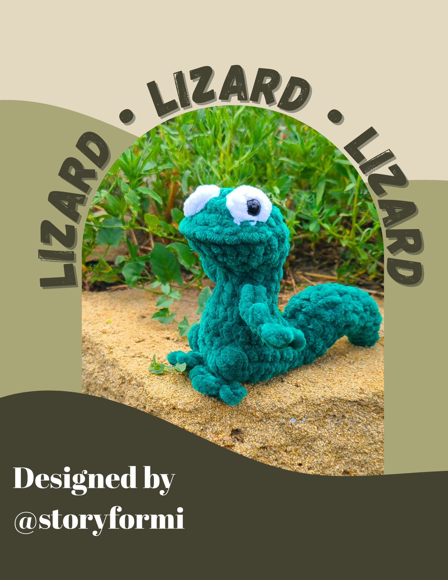 Lizard 🦎: Crochet Pattern